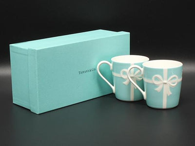 美品 ティファニー マグカップ 2点セット ペア ブルーボックス TIFFANY&Co.