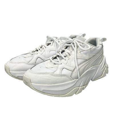 PUMA ローカット厚底スニーカー ソフィール レザー 398555-01 レディース SIZE 24.5 (L) プーマ