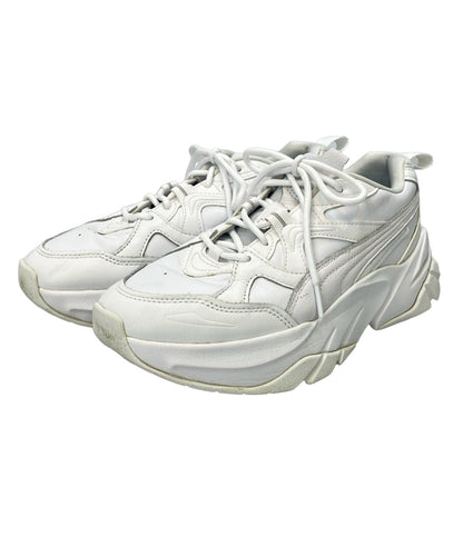 PUMA ローカット厚底スニーカー ソフィール レザー 398555-01 レディース SIZE 24.5 (L) プーマ