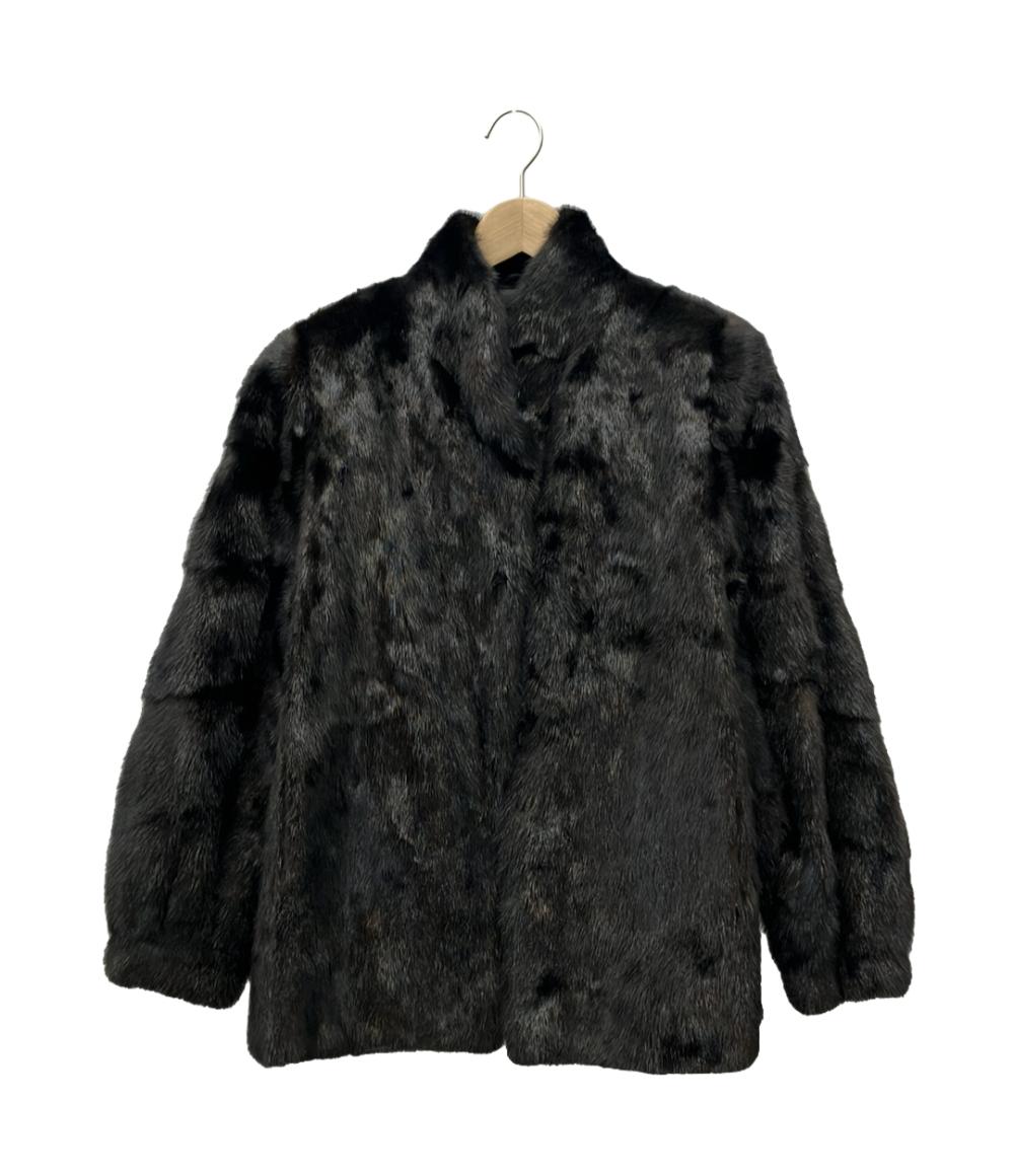 訳あり エレガンスエルファー ファージャケット レディース SIZE F (M) ELEGANCE L fur