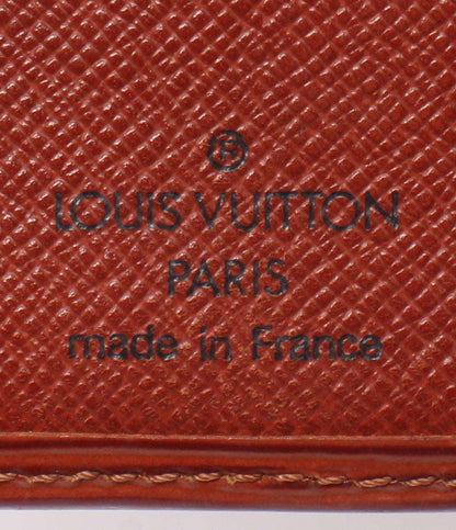 LOUIS VUITTON 二つ折り財布 ポルト ビエ コンパクト エピ M63553 メンズ レディース ルイ・ヴィトン
