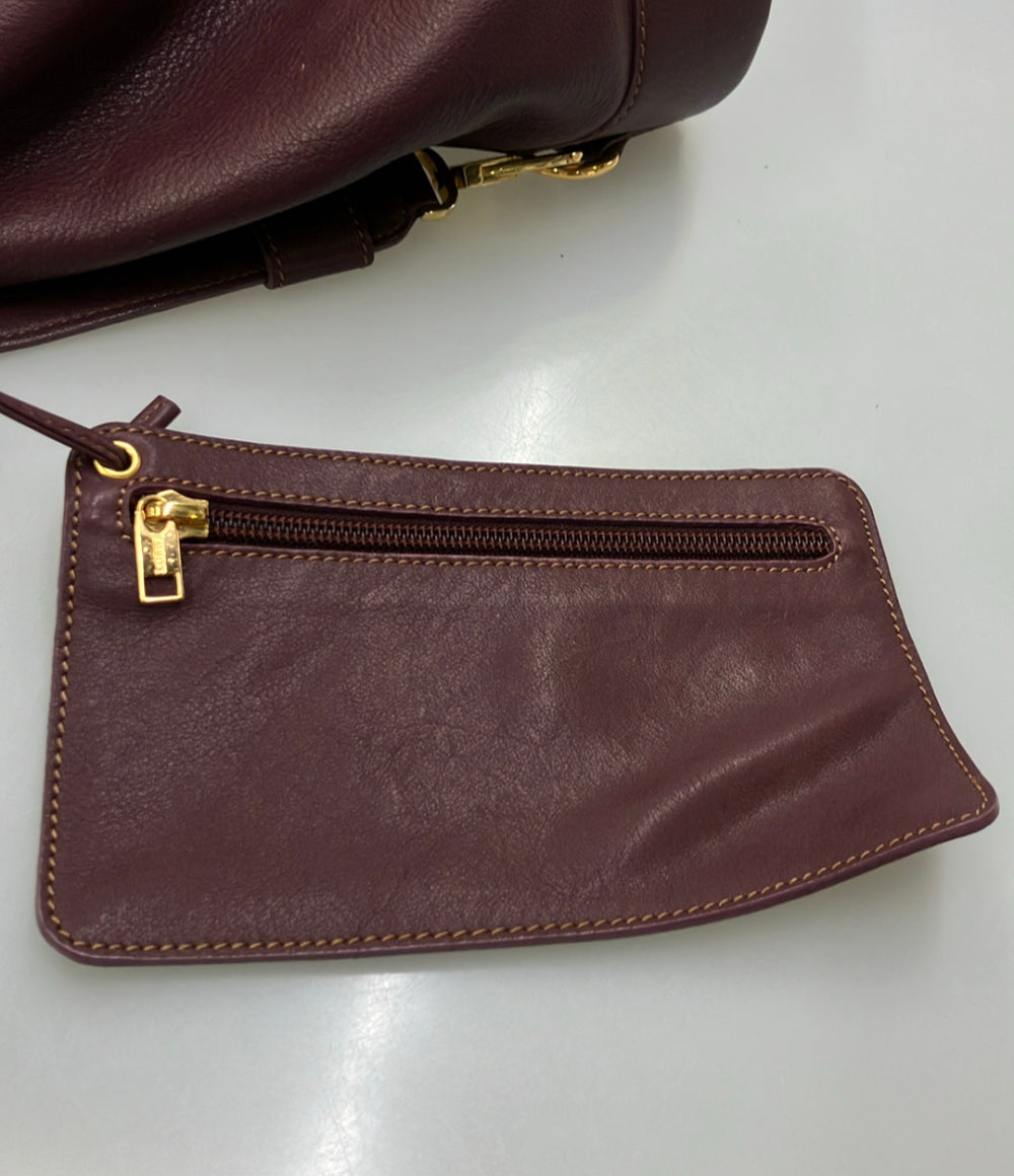 LOEWE ボディバッグ ワンショルダーバッグ レザー レディース ロエベ