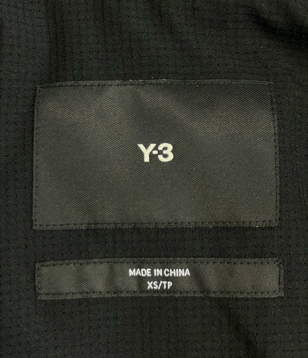 Y-3 adidas トリプルブラック ウィンドブレーカー メンズ SIZE XS ワイスリー アディダス