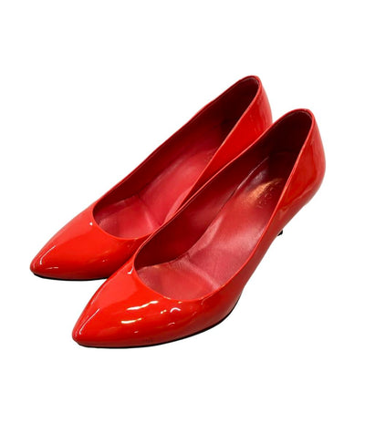 GUCCI ポインテッドトゥパンプス エナメル レディース SIZE 36 1/2 グッチ