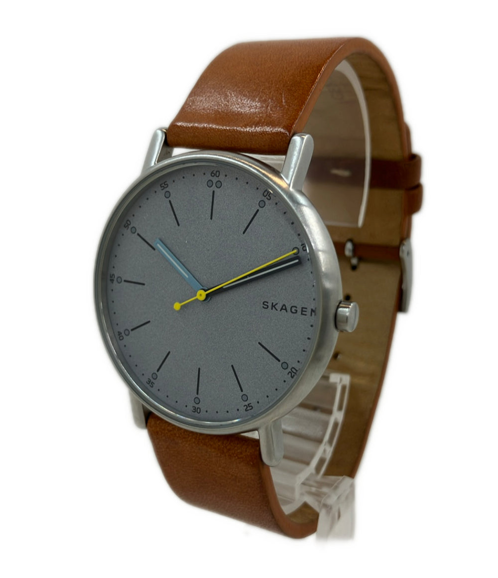SKAGEN 腕時計 クオーツ グレー SKW6373 メンズ スカーゲン