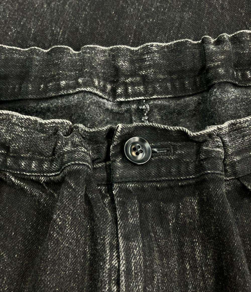 Y's 80Zブリーチドデニムフロントタックワイドパンツ メンズ SIZE 1 ワイズ