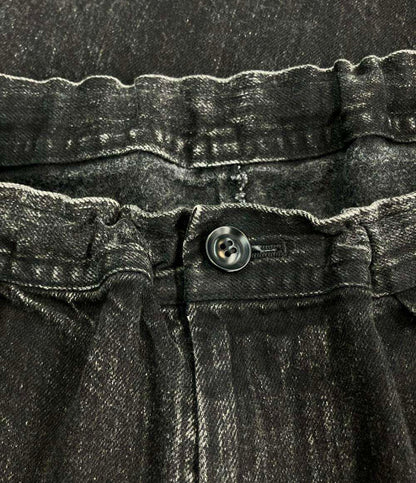 Y's 80Zブリーチドデニムフロントタックワイドパンツ メンズ SIZE 1 ワイズ