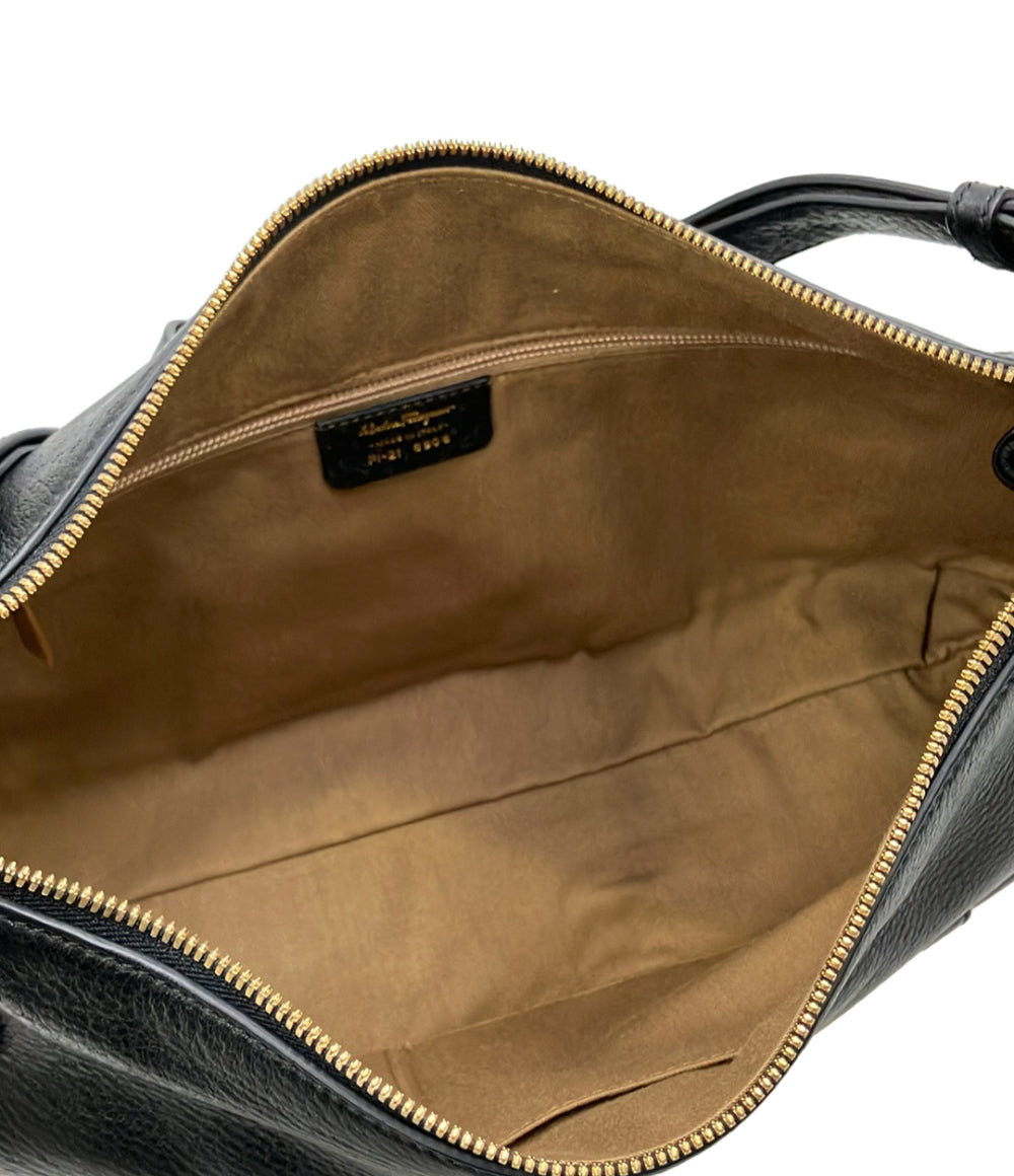 美品 Salvatore Ferragamo ショルダーバッグ 肩掛け 斜め掛け ガンチーニ FI-21 6906 レディース サルヴァトーレフェラガモ