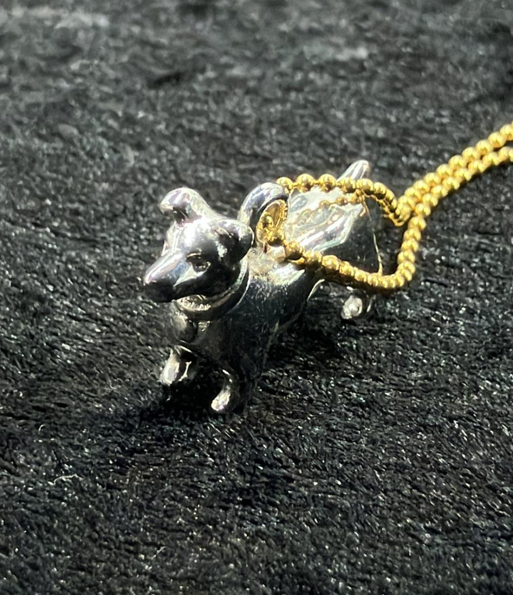 ミッシェルクラン ネックレス ドッグモチーフ レディース MICHEL KLEIN