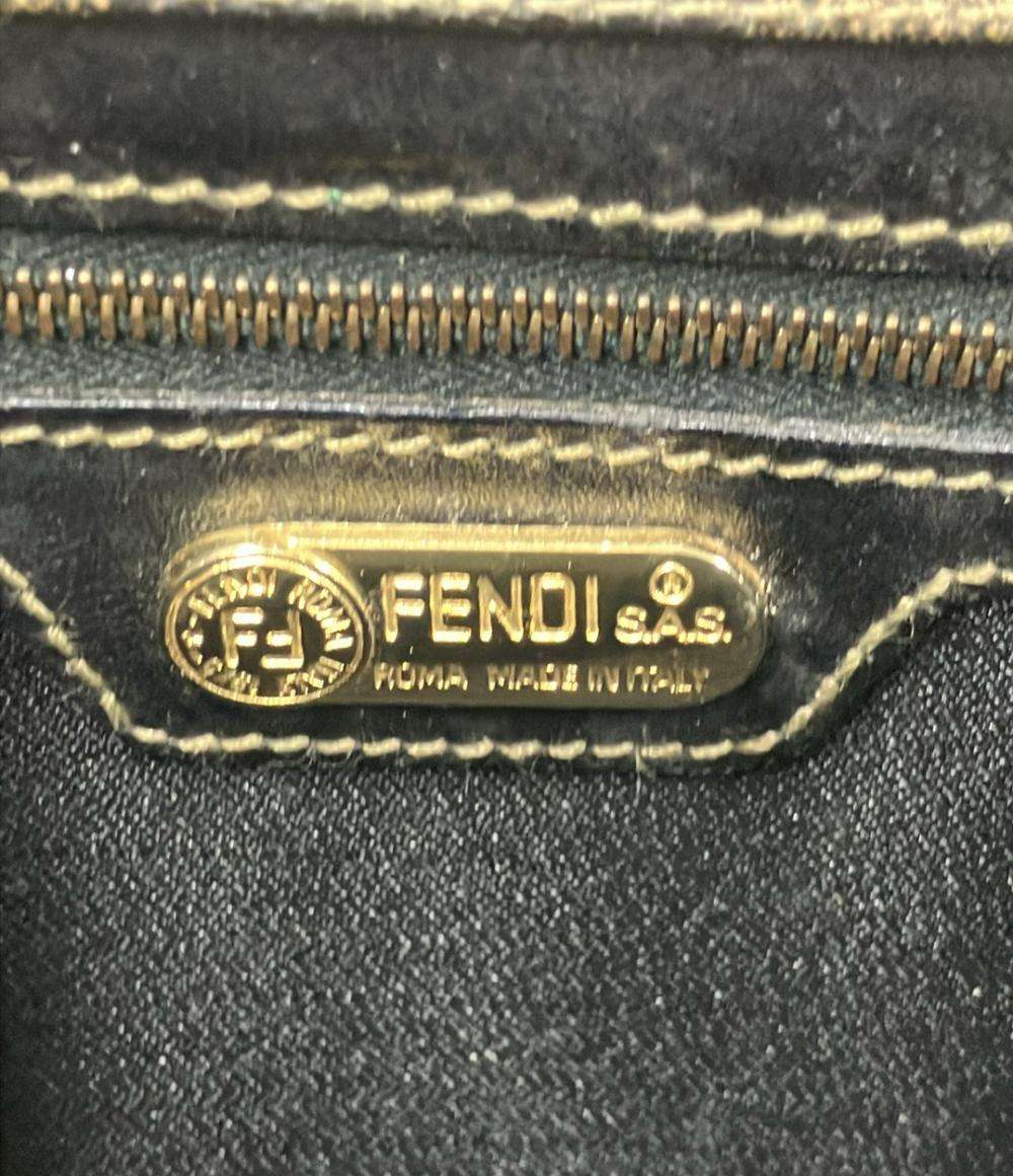 訳あり FENDI ショルダーバッグ ストライプ柄 レディース フェンディ