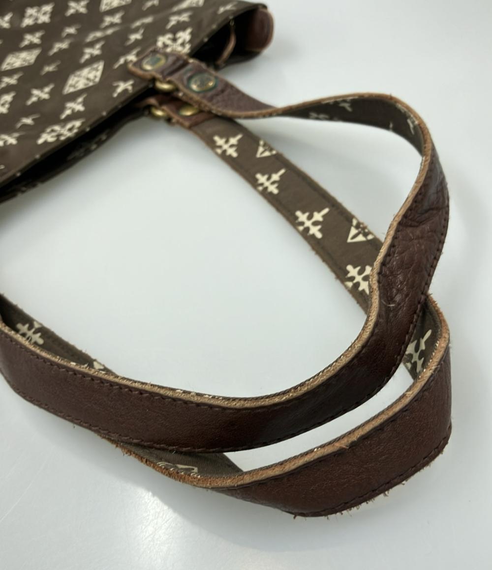 ラシット モノグラムナイロントートバッグ レディース russet