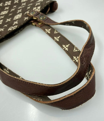 ラシット モノグラムナイロントートバッグ レディース russet