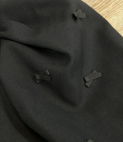 Heve 半袖 バブリー リボン ブラウス レディース SIZE F (M) ヘイヴ