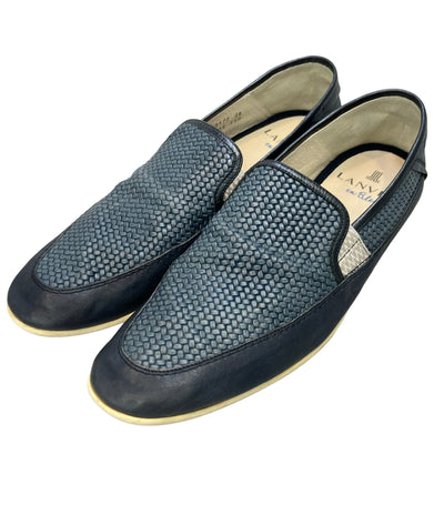 LANVIN en Bleu スリッポン メンズ SIZE 26.0 ランバンオンブルー