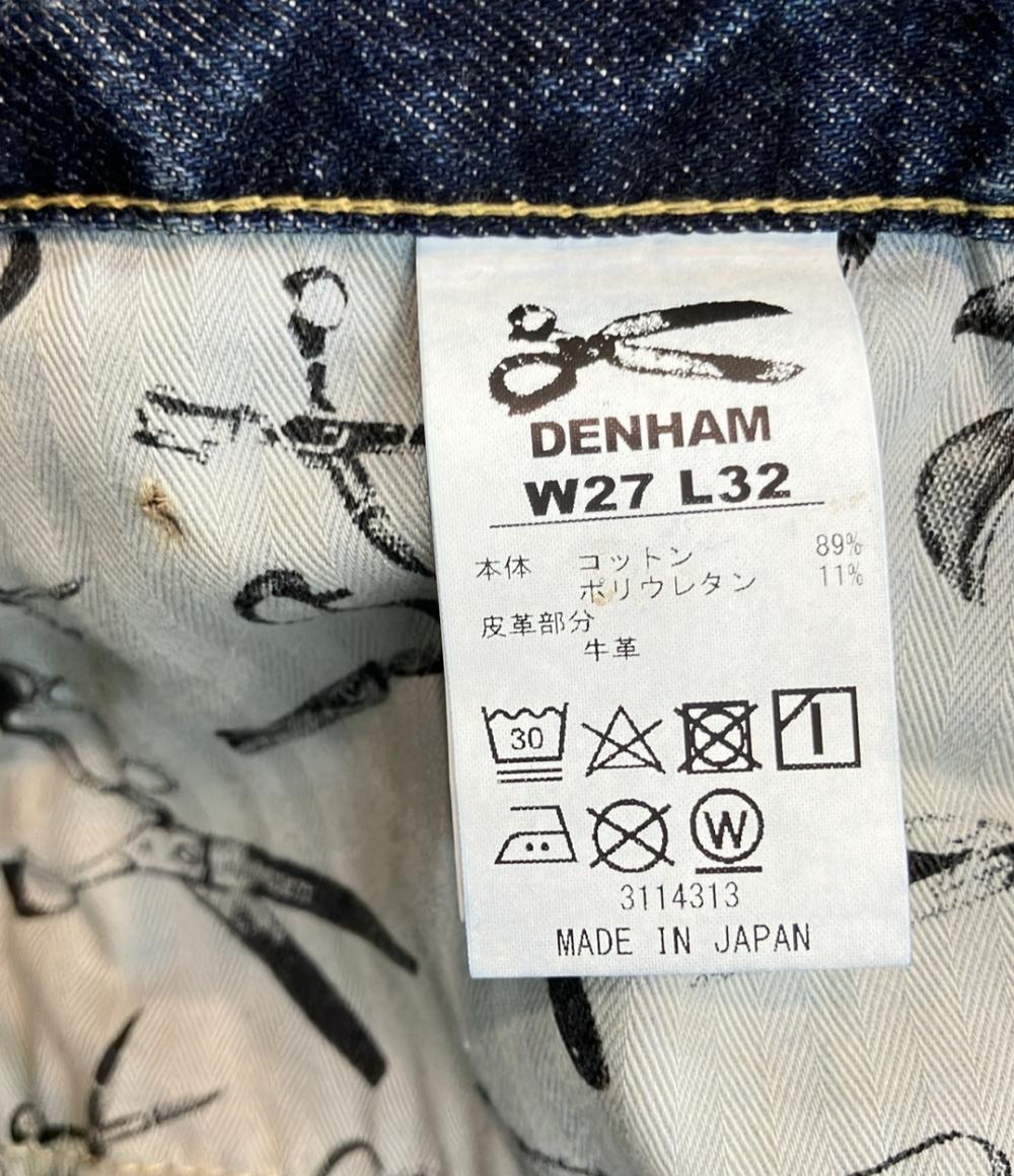 美品 DENHAM デニムパンツ ジーンズ FORGE FMMIJ CURVING 01250211359 メンズ SIZE W27 L32 デンハム
