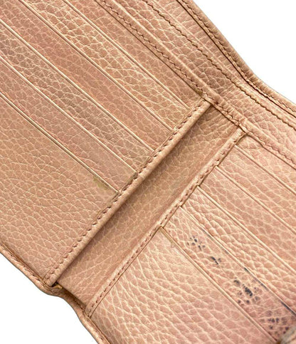GUCCI Wホック二つ折り財布 GGマーモント 456122 496334 レディース グッチ