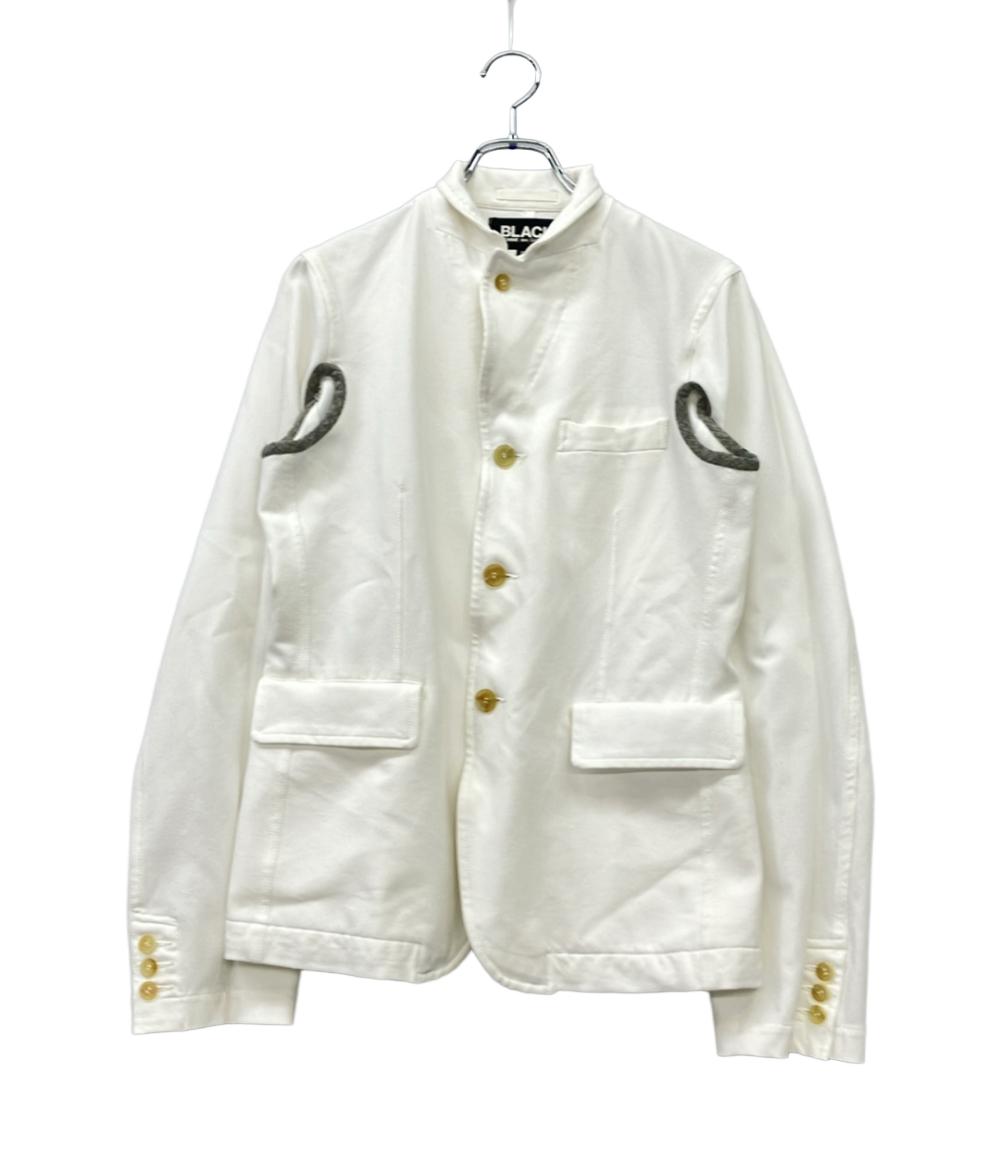 ブラックコムデギャルソン テーラードジャケット 1M-J016 メンズ SIZE S BLACK COMME des GARCONS