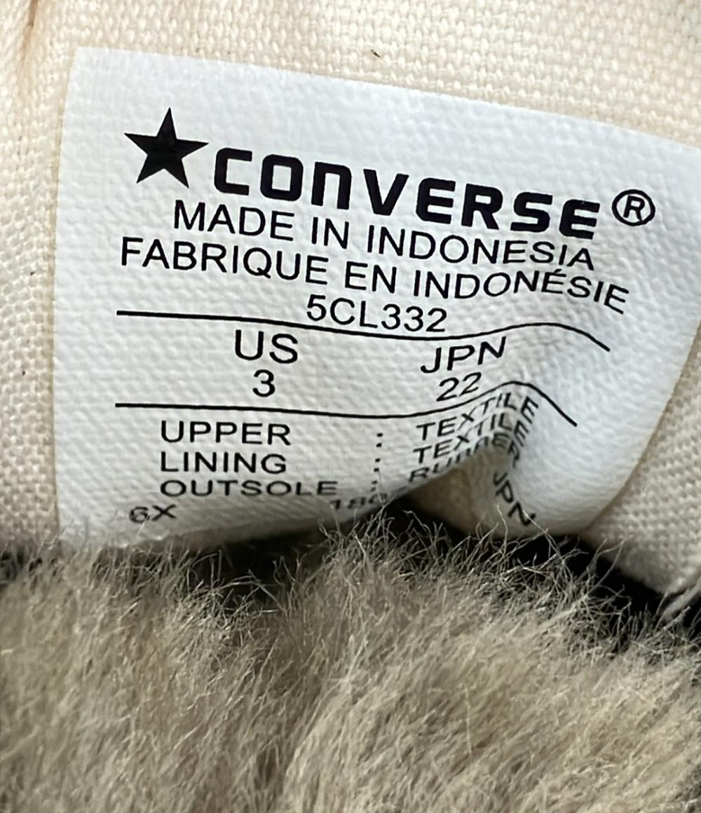 美品 CONVERSE ミュール スリップ コーデュロイ ALL STAR レディース SIZE 22.0 (XS) コンバース