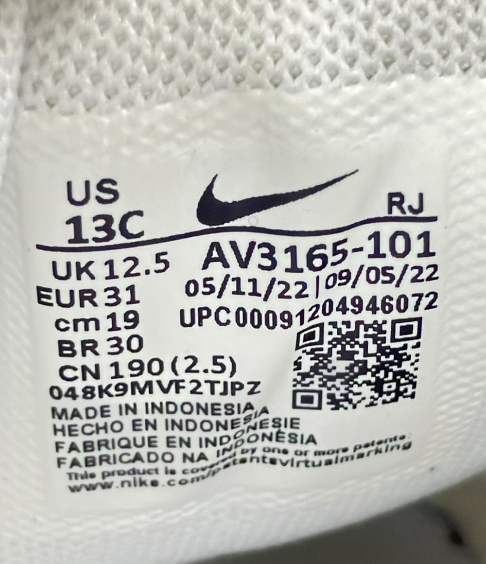 ナイキ ローカットスニーカー キッズシューズ COURT ROYALE AV3165-101 キッズ SIZE 19 (M) NIKE