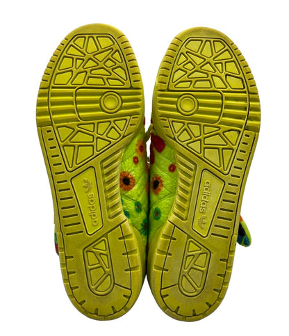 adidas ハイカットスニーカー バイ ジェレミースコット ベアー フラワーパワー G61076 メンズ SIZE 27.0 アディダス