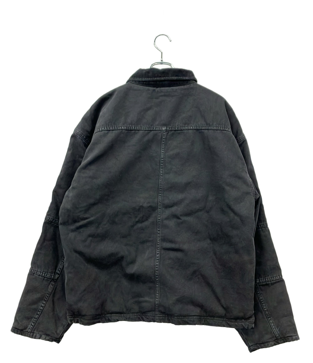 STUSSY ウォッシュド キャンバス ショップ ジャケット メンズ SIZE XL ステューシー