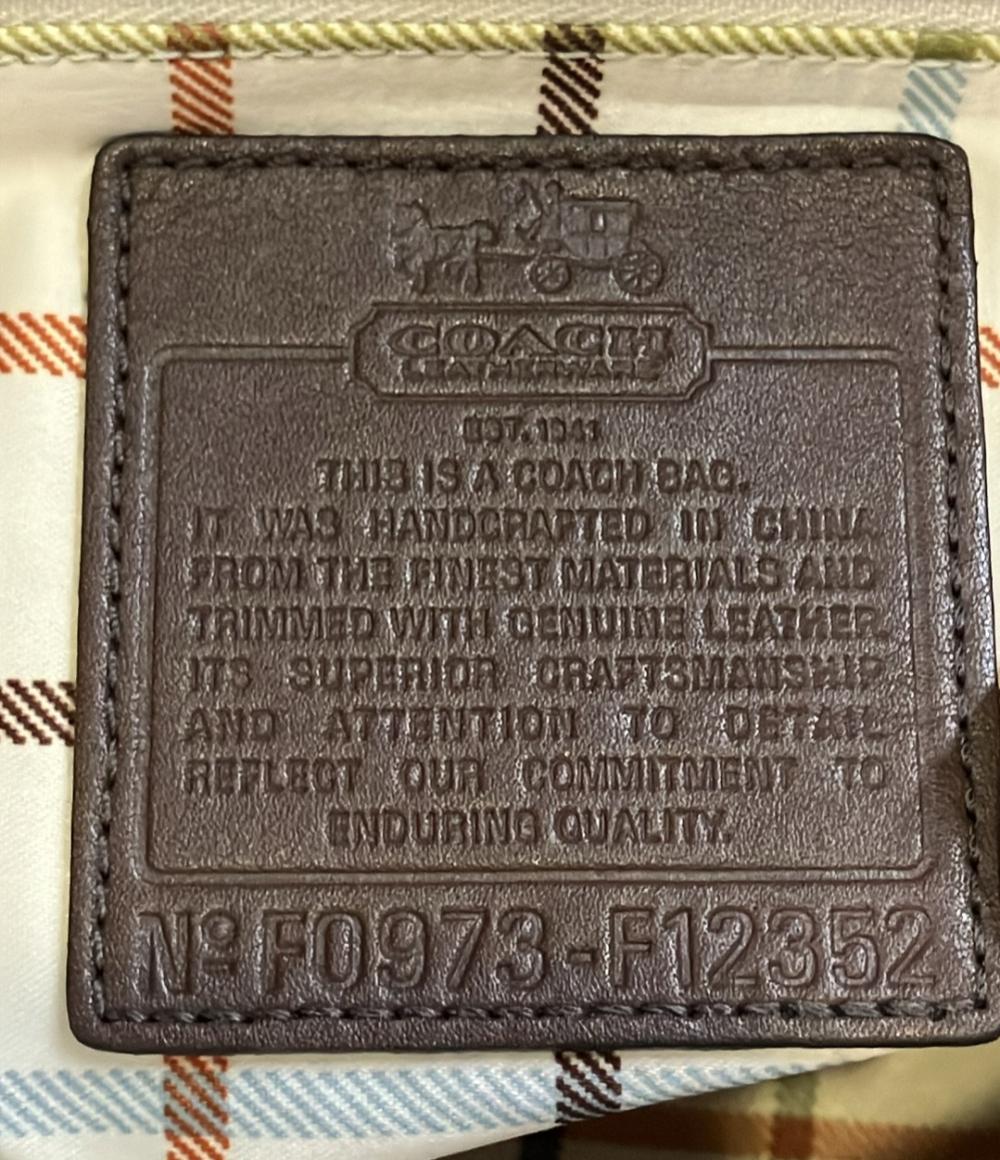 COACH トートバッグ ハンドバッグ シグネチャー F12352 レディース コーチ