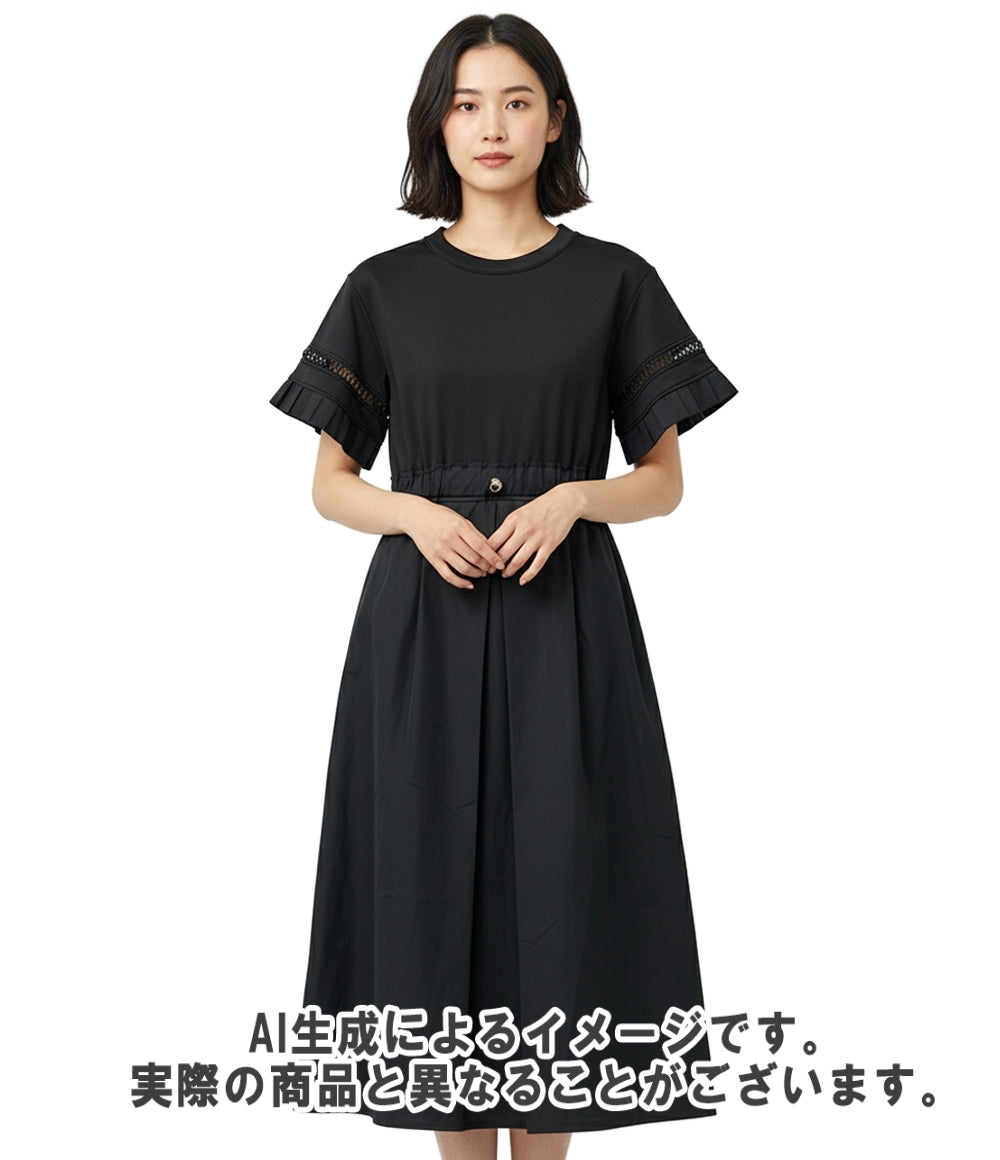 MONCLER 半袖ワンピース F10938I70600 レディース SIZE S モンクレール