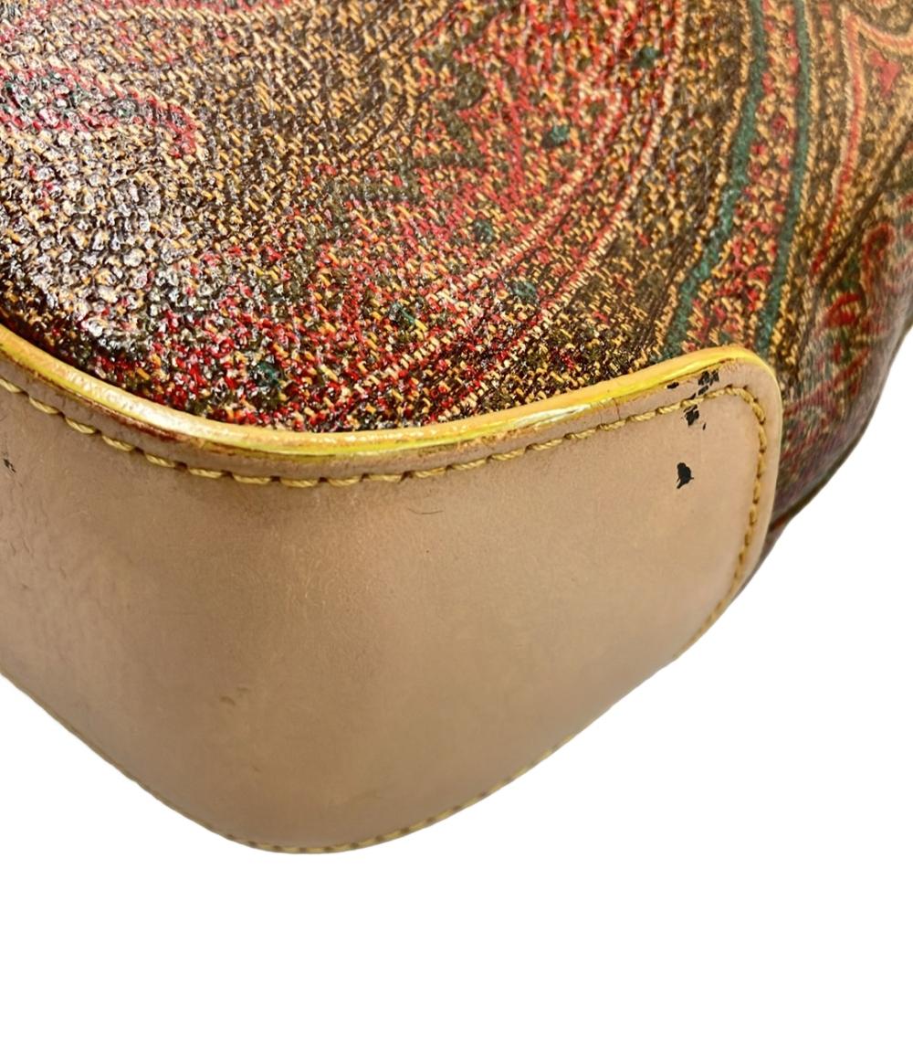 ETRO ハンドバッグ ショルダーバッグ 2WAY 斜め掛け PVC ペイズリー