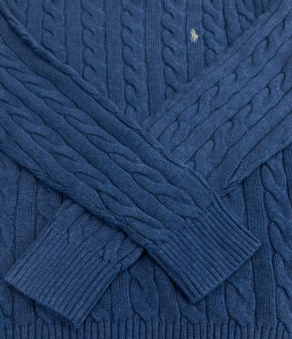 美品 POLO RALPH LAUREN 長袖 ニット メンズ SIZE L ポロ・ラルフローレン