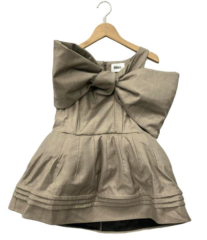 美品 ビビィ. ノースリーブワンピース リボントップス B40-TS066BEF レディース SIZE F (M) Bibiy.