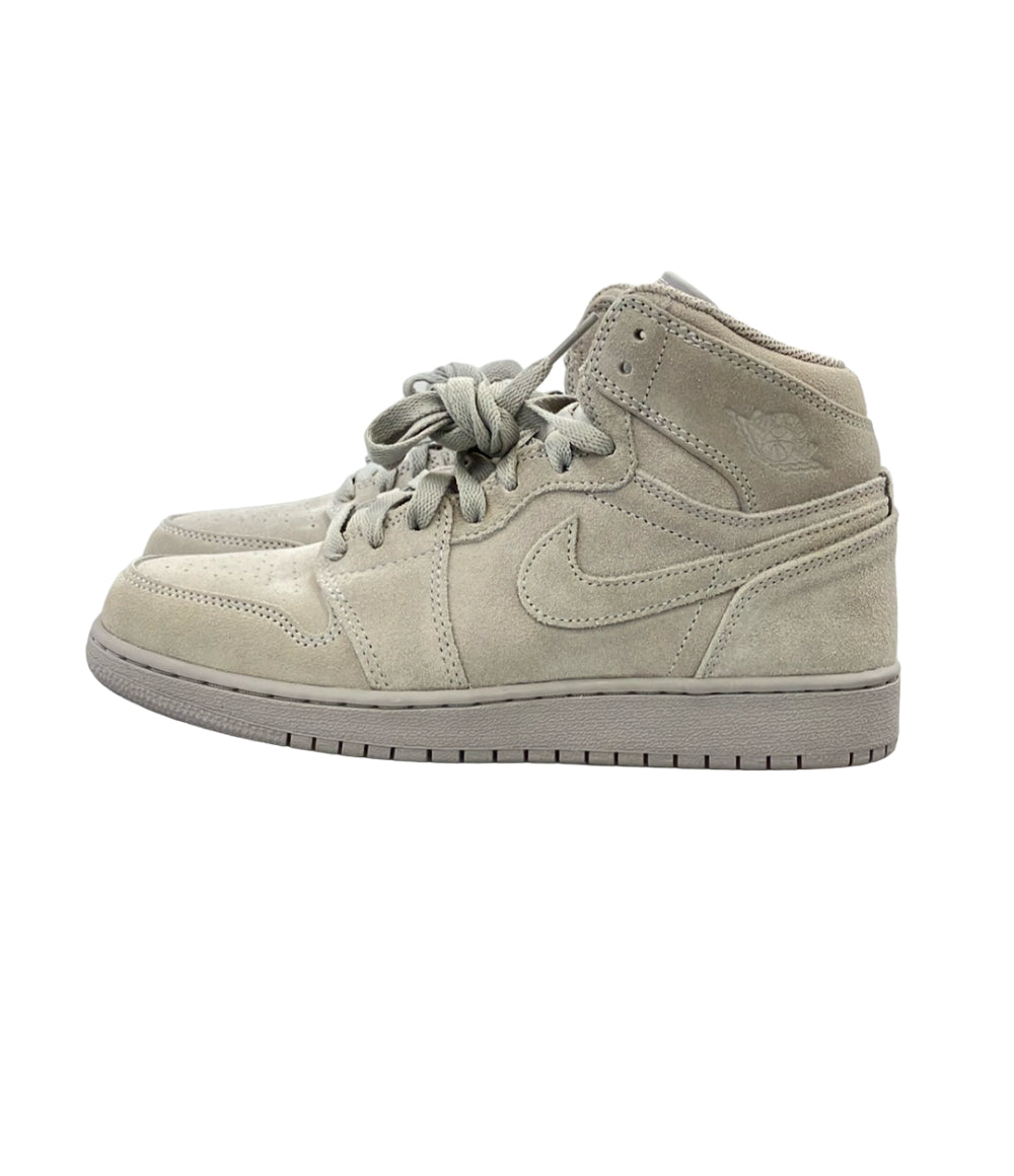 美品 NIKE ハイカットスニーカー エアジョーダン1 レトロ GS 705300-031 キッズ SIZE 24.5 ナイキ