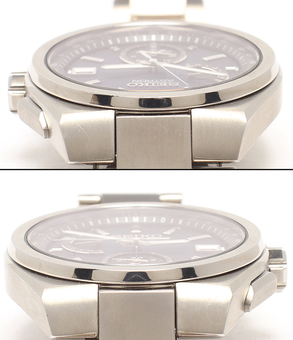 SEIKO 腕時計 アストロン ソーラー ネイビー 8B63-0BH0 メンズ セイコー