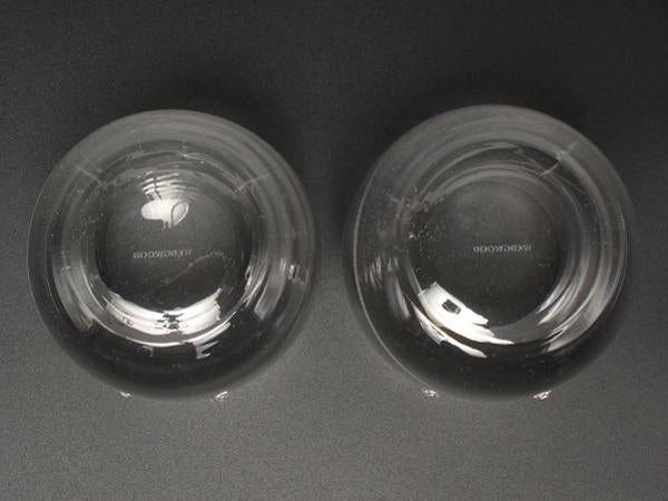 美品 WEDGWOOD グラス タンブラー 2点セット ペア プロミシス ウィズディスリング ウエッジウッド