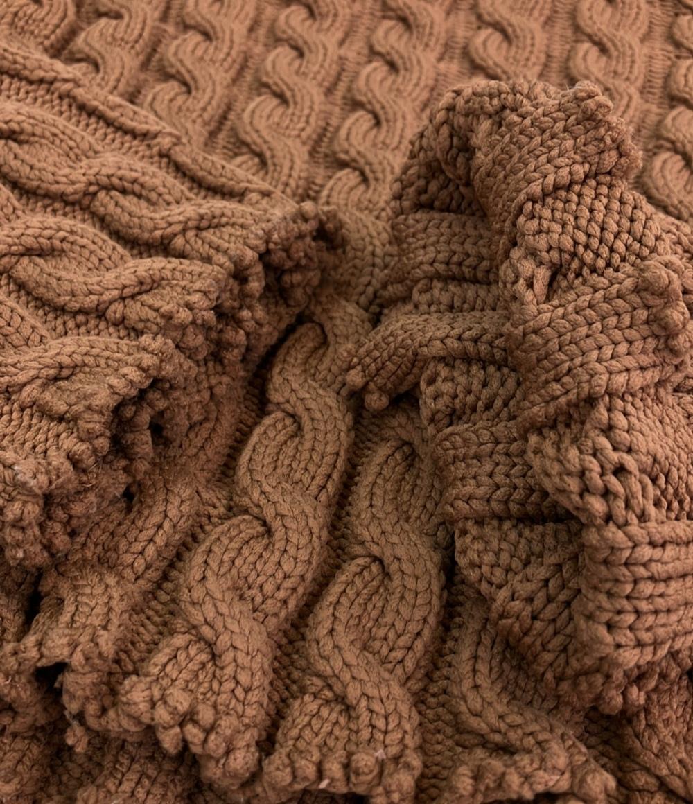 バレンシアガ 長袖ニット ケーブルニット タートルネック レディース SIZE XS BALENCIAGA