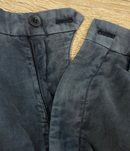 美品 ISSEY MIYAKE MEN コットンパンツ 色落ち加工 PIGMENT DOUBLE FACE COTTON LA61FF337 メンズ SIZE 2 (M) イッセイミヤケ メン