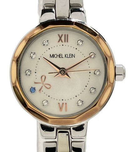 MICHEL KLEIN 腕時計 クオーツ シルバー 1N01-KZ40 レディース ミッシェルクラン