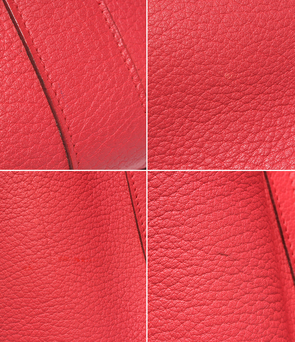 HERMES トートバッグ ハンドバッグ □N刻印 シルバー金具 ガーデンパーティPM 36 トリヨンクレマンス レディース エルメス