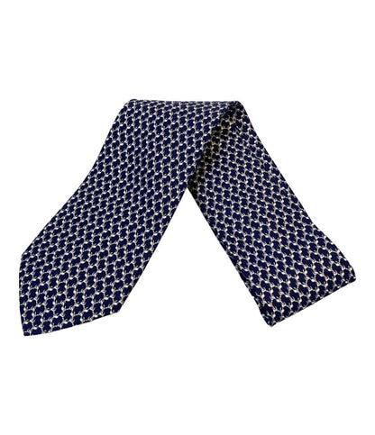 美品 サルヴァトーレフェラガモ ネクタイ シルク100% メンズ Salvatore Ferragamo