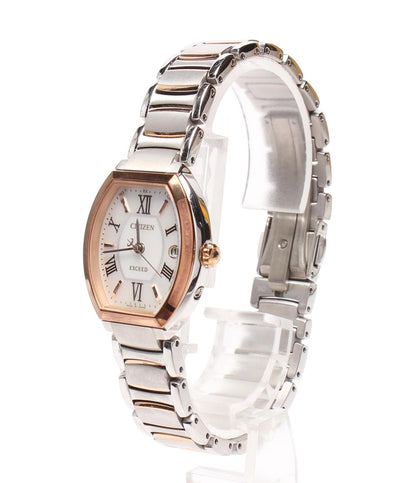 シチズン 腕時計 エクシード EXCEED ソーラー ホワイト ES8144-59A レディース CITIZEN