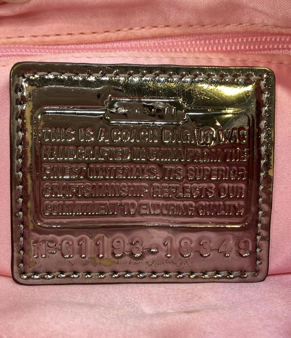 コーチ 2WAY ハンドバッグ ショルダーバッグ 斜め掛け ラージシグネチャー 18349 レディース COACH