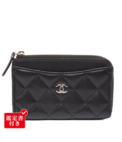 CHANEL コインケース L字ファスナー マトラッセ クラシック ジップ カードケース AP3179 レディース シャネル