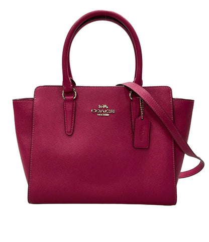 美品 COACH 2WAY ハンドバッグ ショルダーバッグ 斜め掛け F30555 レディース コーチ
