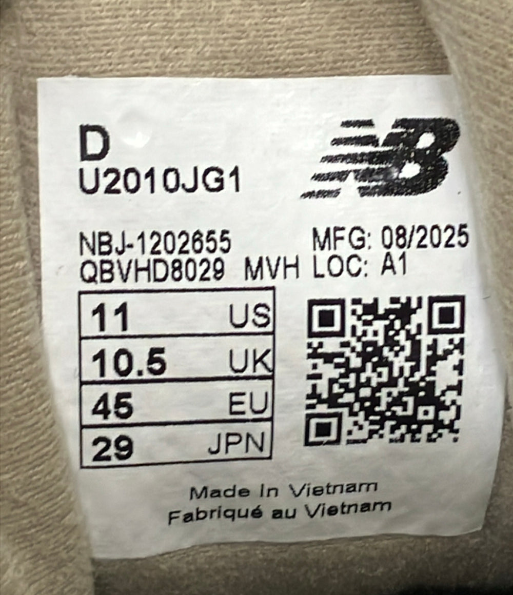 美品 NEW BALANCE Joe Freshgoods ローカットスニーカー U2010JG1 メンズ SIZE 29.0 ニューバランス ジョー フレッシュグッズ