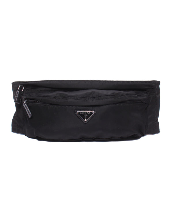 美品 PRADA ウエストポーチ ボディバッグ 2VL132 メンズ レディース プラダ