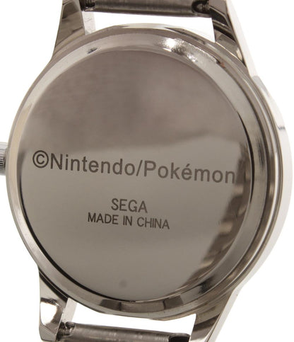 美品 腕時計 サン＆ムーン ポケットモンスター クオーツ ピンク レディース メンズ
