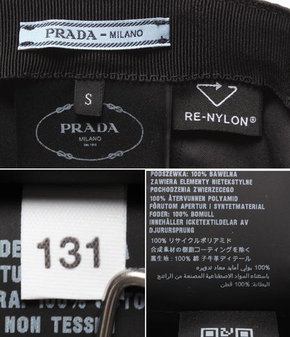 PRADA キャップ RE-NYLON 1HC274 レディース メンズ SIZE S プラダ