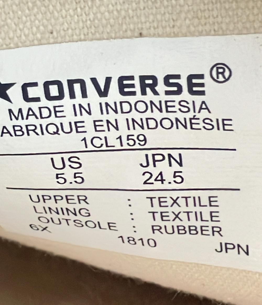CONVERSE ローカットスニーカー オールスター G-SILVER OX 1CL159 レディース SIZE 24.5 (L) コンバース