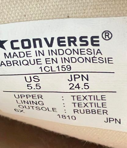 CONVERSE ローカットスニーカー オールスター G-SILVER OX 1CL159 レディース SIZE 24.5 (L) コンバース