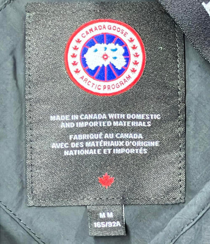 美品 カナダグース ノーカラーロングダウンジャケット アウター コート メンズ SIZE M CANADA GOOSE