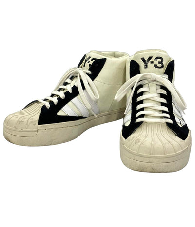 アディダス ミドルカットスニーカー Y-3 Yohji Pro Superstar Skate Mid EH2272 メンズ SIZE 25.5 (S) adidas